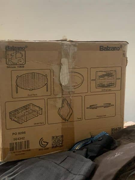 balzano 3D air fryer new only once used 5