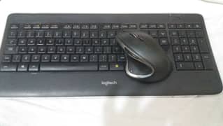 Logitech Backlite wireless Keyboard & Mouse (wt. app 0339-6233342)