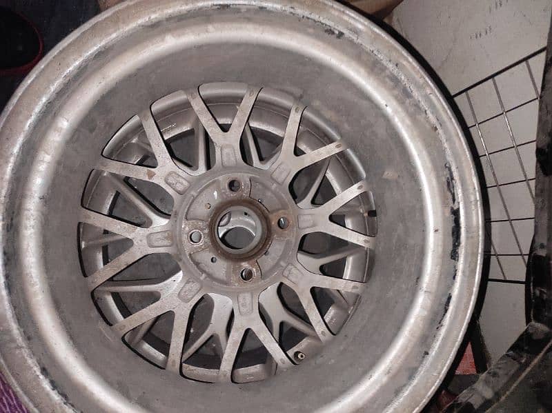 Original BBS 17" 4x114 Pcd Rims for sale 8