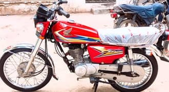 Honda CG 125 model 2019 for urgent sale