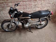 Honda Cg 125 black color 0