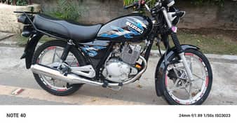 Suzuki GS 150se 2022 model sell Exchange