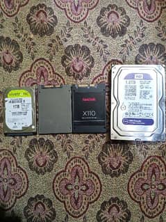 1 TB hard drive 128 gb SSD blub camra