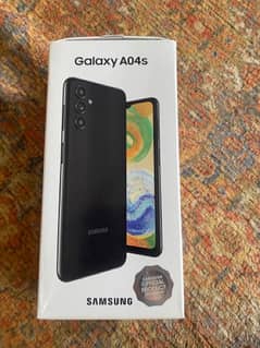 Almost new Galaxy A04s black 128GB