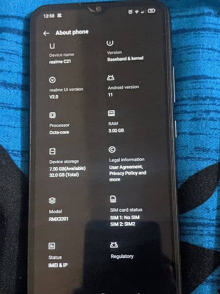realme c21 3/32 7