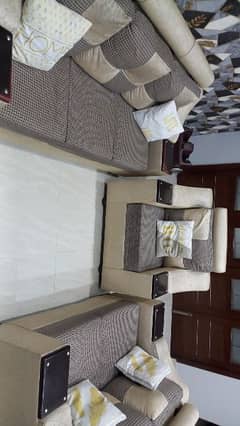 Beige color 3 set sofas for Lounge 0