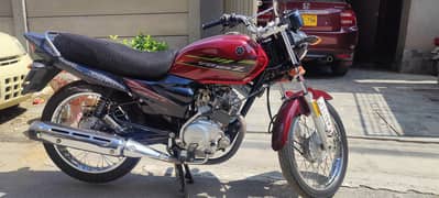 Yamaha YB 125Z 2017 Golden number