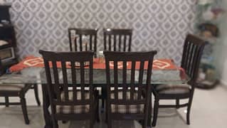 Premium 6 Seater Wooden Dining Table