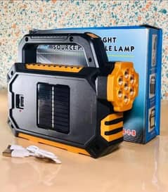 Solar outdoor emergency light