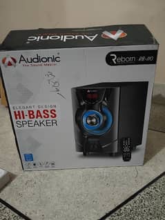 audionic speaker RB110 BRAND NEW 1 YEAR WARRANTY ALL. OKY