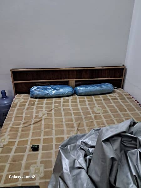 wooden bed  urgent sale 0