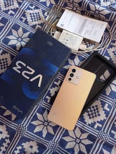 Vivo v 23 5g 12/256gb complete box urgent sale contact OLX