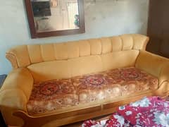 sofa set+ 6 siter