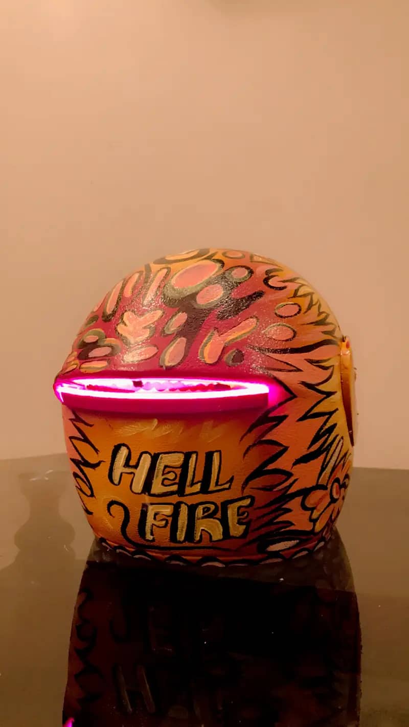 Graffiti Hand painted helmet 1