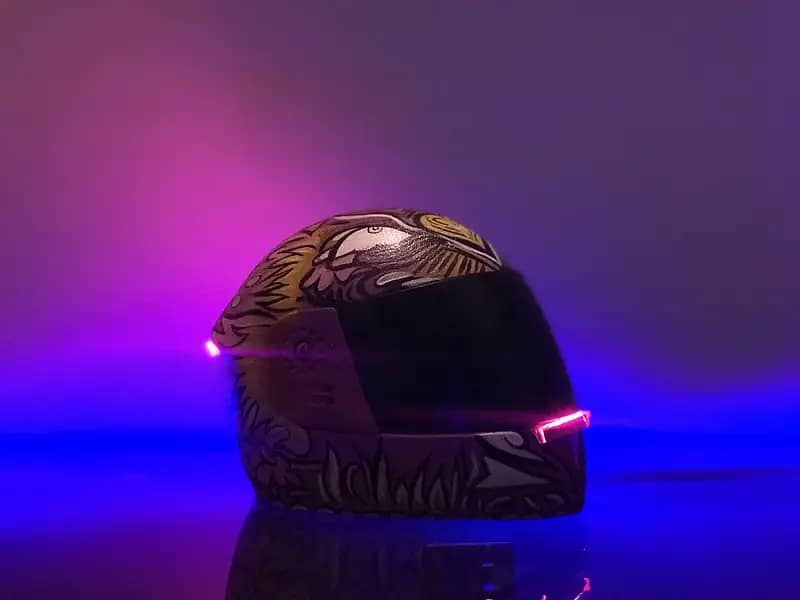 Graffiti Hand painted helmet 2