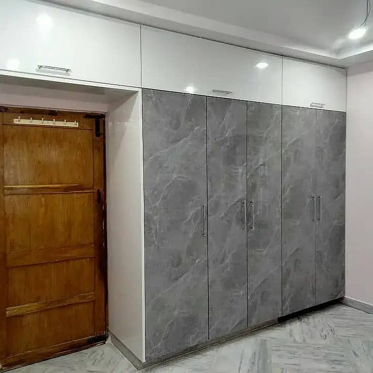 Media Wall/Cupboard/Wardrobes/Kitchen Cabinets/PVC Cabinets/home deco 6