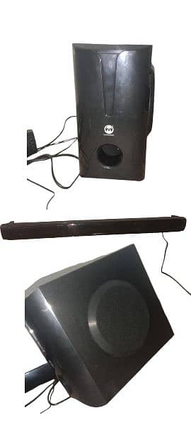 Microdigit Sound bar with subwoofer 0