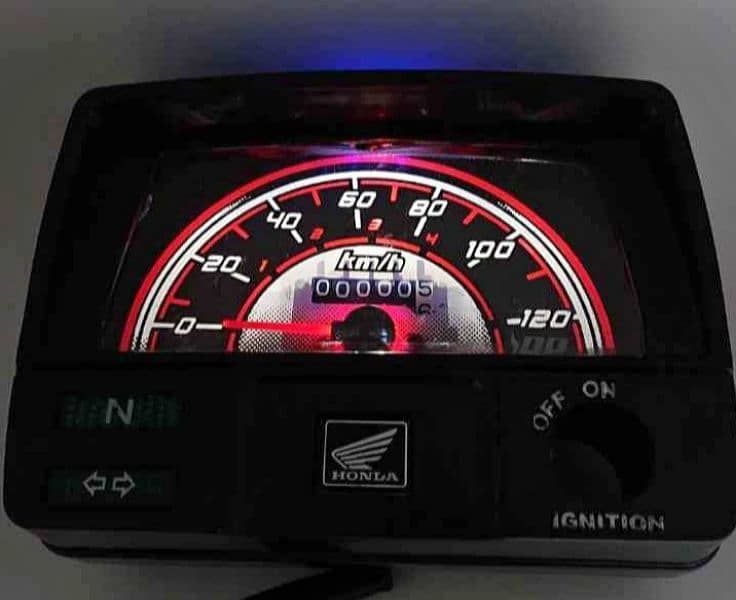 Yamaha ybr 125 meter body speedo meter case and all type meter deliver 15