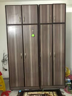 2 Used Almari in good condition. 8 ft * 3 ft