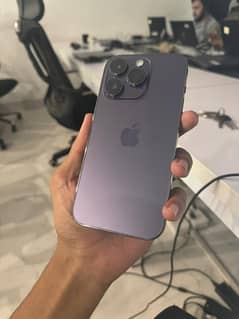 iPhone 14 Pro 128 Gb Jv Non Pta 10/10 Deep purple Waterpacked