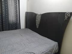 King size bed without mattress