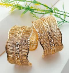 2 pcs adjustable bangles pair