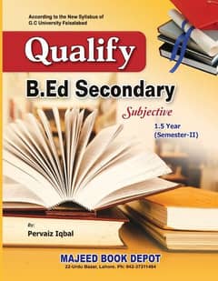 *B. Ed Secondary 1.5 Year  (Semester-2) GC University Faisalabad*