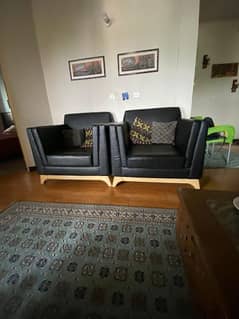 2 single sofa