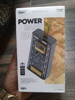 fresh new pin packed power bank