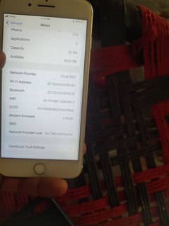 I phone 7 plus all OK battery change 32 GB 03150063728 0