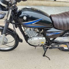 Suzuki GS-150 2017 modle golden no 7333 Karachi no