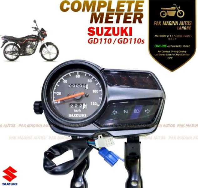 2024 model 125 speedo meter speed delivery all Pakistan 13