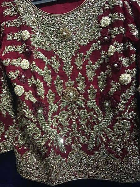 bridal lehenga  used once for 4_5 hours 3