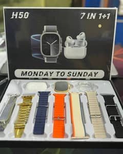 H50 7 in 1+1 smartwatch