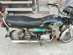 Road prince 70cc engine black & blue  colour design make variant