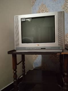 Tv with tv trolly