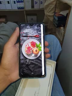 vivo s1 with box and a line on panel without charger