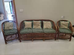 Cane 5 seater sofa set for sale