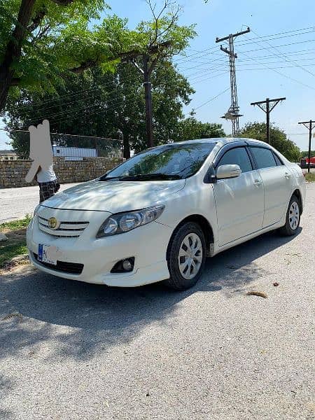 urgentToyota Corolla 2009 xli convert Gli Islamabad number 03165994109 1