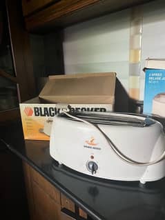 black n decker toaster