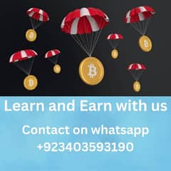 learn And Earn with us by joining airdrops