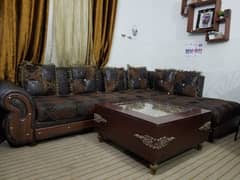 L Shaped Sofa 7 Seater With Table