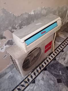 Haier 1 ton AC simple remot paip nahi sat