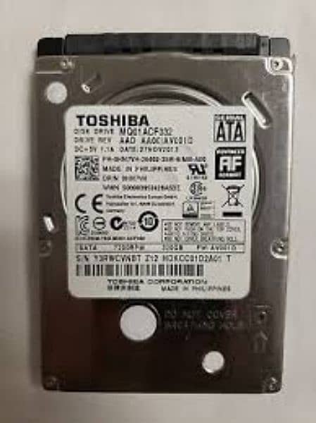 HARD DRIVE 500 GB TOSHIBA{03327944046} 0