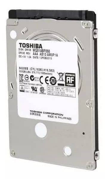 HARD DRIVE 500 GB TOSHIBA{03327944046} 1