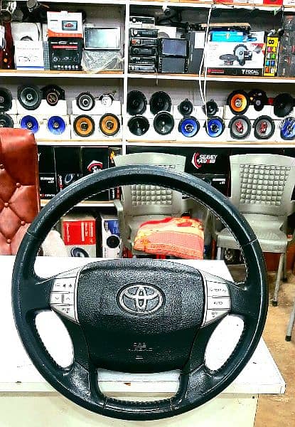 multimedia steering wheel installation 3