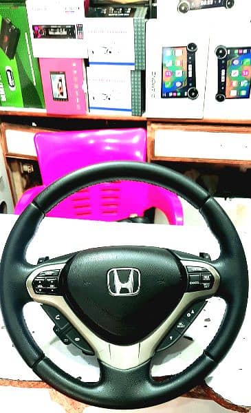 multimedia steering wheel installation 4