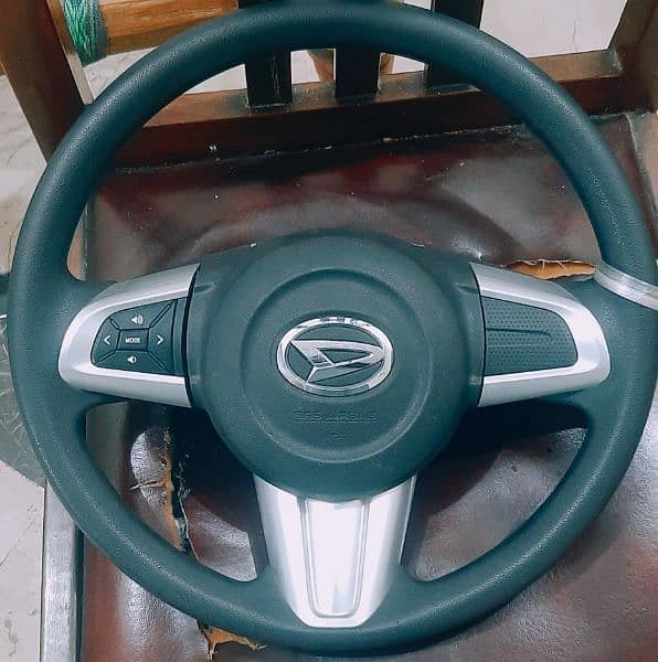 multimedia steering wheel installation 13