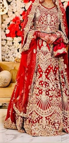 Bridal lehnga || Wedding dress ||Barat wear || Red Dress