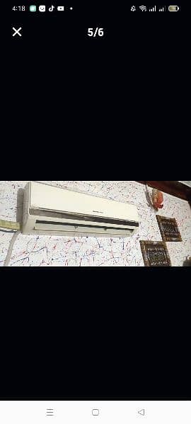 i am selling 1.5 ton chinghong ruba split ac in running condition 3